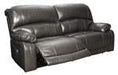 Hallstrung Gray Power Reclining Sofa - U5240347 - Gate Furniture