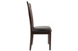 Hammis Dark Brown Dining Chair (Set of 2) - D310-01 - Gate Furniture