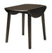 Hammis Dark Brown Dining Drop Leaf Table - D310-15 - Gate Furniture