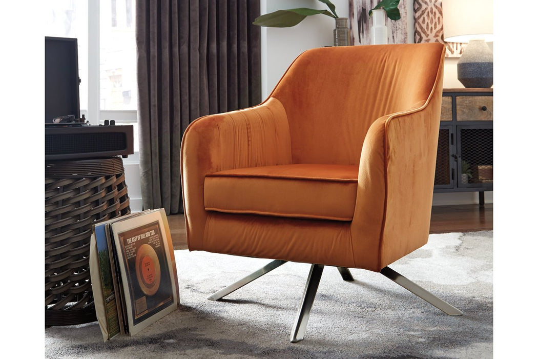 Hangar Rust Accent Chair - A3000174 - Gate Furniture