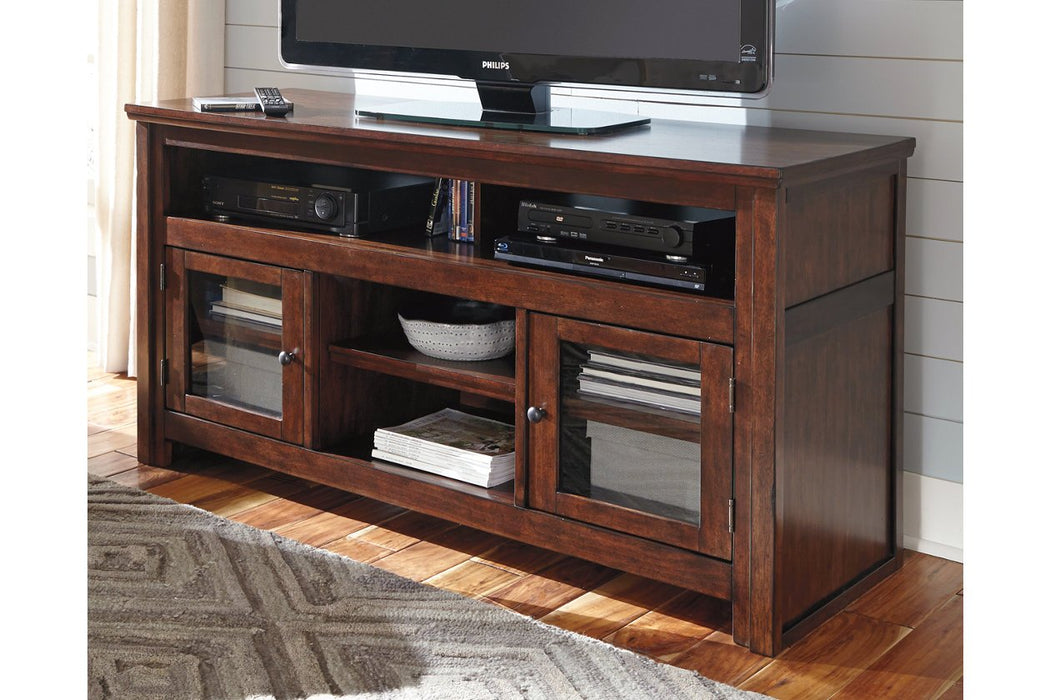 Harpan Reddish Brown 60" TV Stand - W797-38 - Gate Furniture