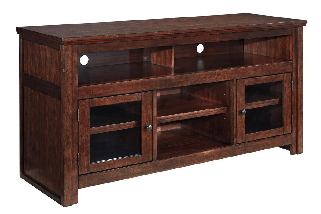 Harpan Reddish Brown 60" TV Stand - W797-38 - Gate Furniture