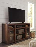 Harpan Reddish Brown 72" TV Stand - W797-68 - Gate Furniture