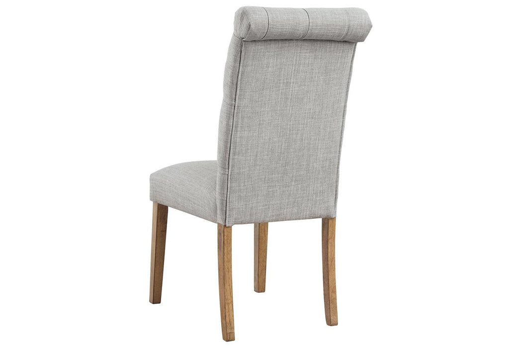 Harvina Light Gray Dining Chair (Set of 2) - D324-02 - Gate Furniture