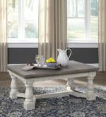 Havalance Gray/White Coffee Table - T814-1 - Gate Furniture