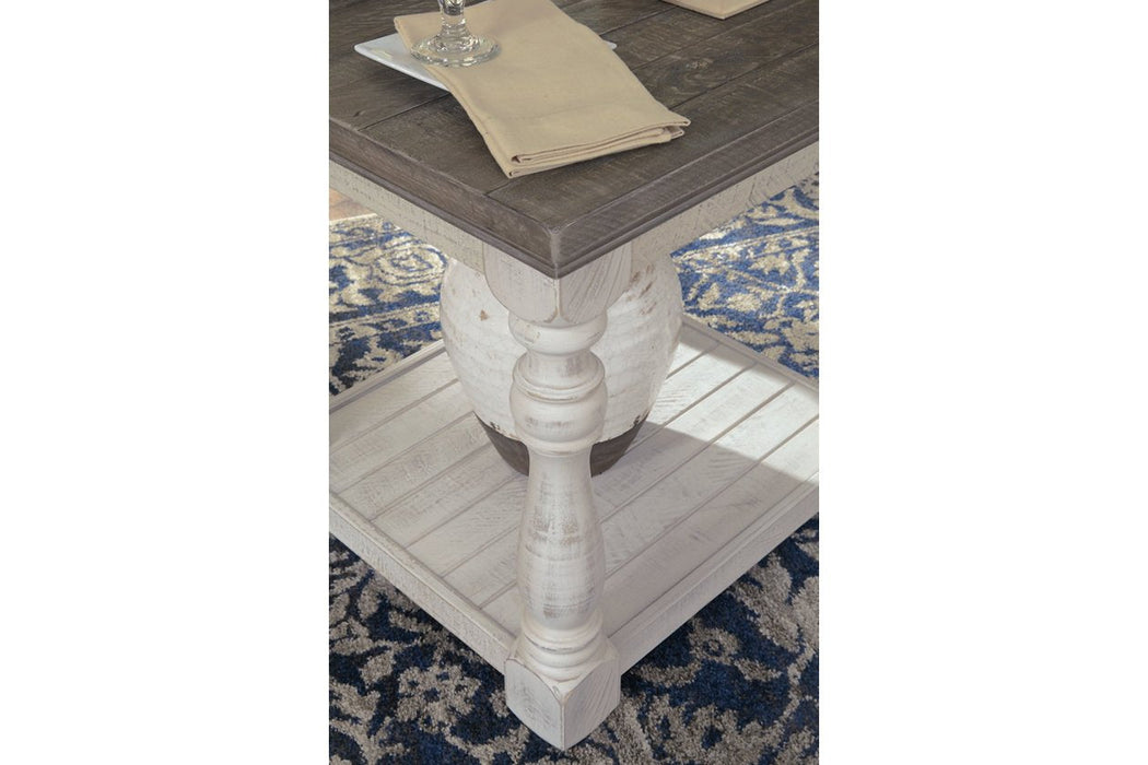 Havalance Gray/White End Table - T814-3 - Gate Furniture