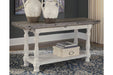 Havalance Gray/White Sofa/Console Table - T814-4 - Gate Furniture