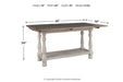 Havalance Gray/White Sofa/Console Table - T814-4 - Gate Furniture