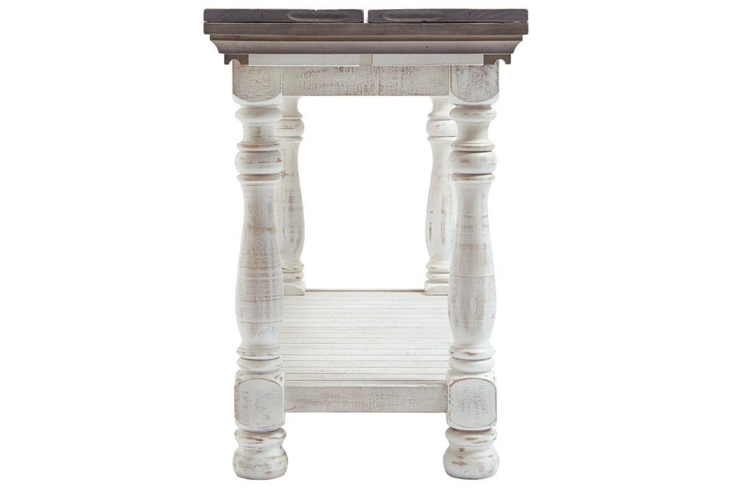 Havalance Gray/White Sofa/Console Table - T814-4 - Gate Furniture