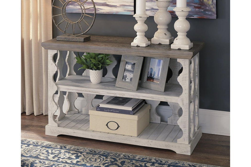 Havalance Gray/White Sofa/Console Table - T814-5 - Gate Furniture