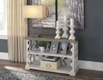 Havalance Gray/White Sofa/Console Table - T814-5 - Gate Furniture