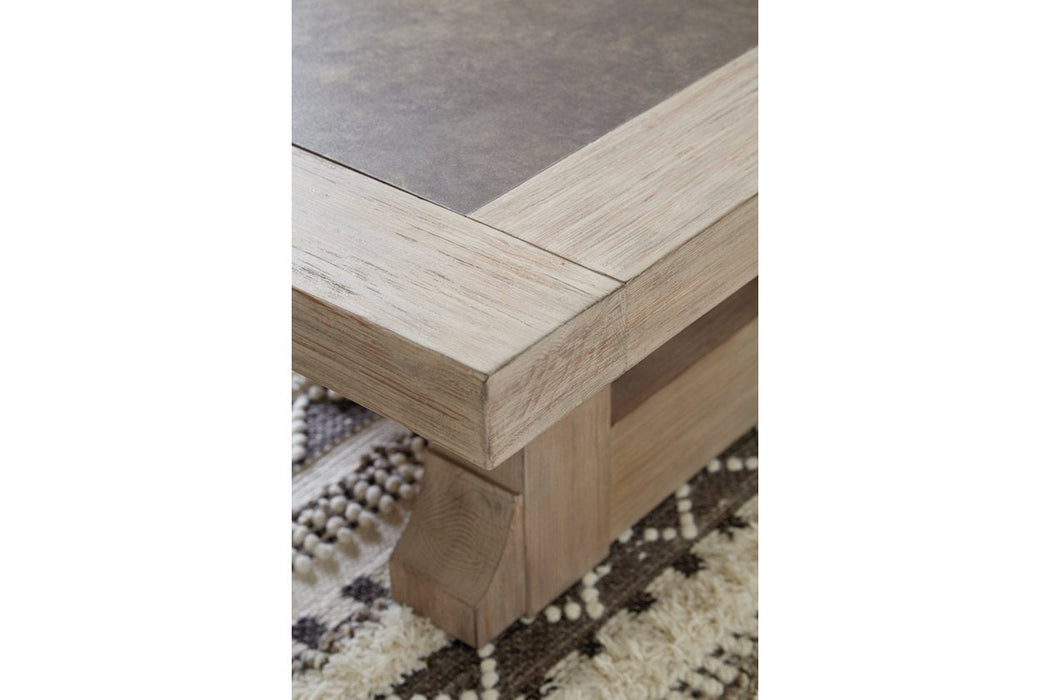 Hennington Light Brown Coffee Table - T946-1 - Gate Furniture