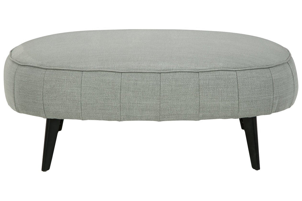 Hollyann Gray Oversized Accent Ottoman - 2440208 - Gate Furniture