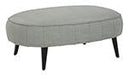 Hollyann Gray Oversized Accent Ottoman - 2440208 - Gate Furniture