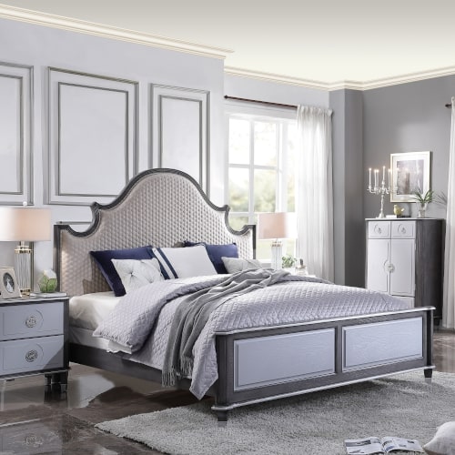 House Beatrice California King Bed - 28804CK - In Stock Furniture