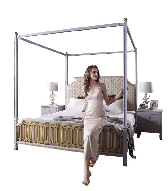 House Marchese California King Bed - 28854CK - In Stock Furniture