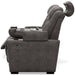 Hyllmont Gray Power Reclining Living Room Set - Gate Furniture