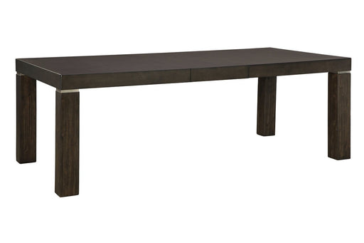 Hyndell Dark Brown Dining Extension Table - D731-35 - Gate Furniture