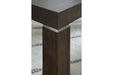 Hyndell Dark Brown Dining Extension Table - D731-35 - Gate Furniture