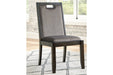 Hyndell Gray/Dark Brown Dining Chair (Set of 2) - D731-01 - Gate Furniture