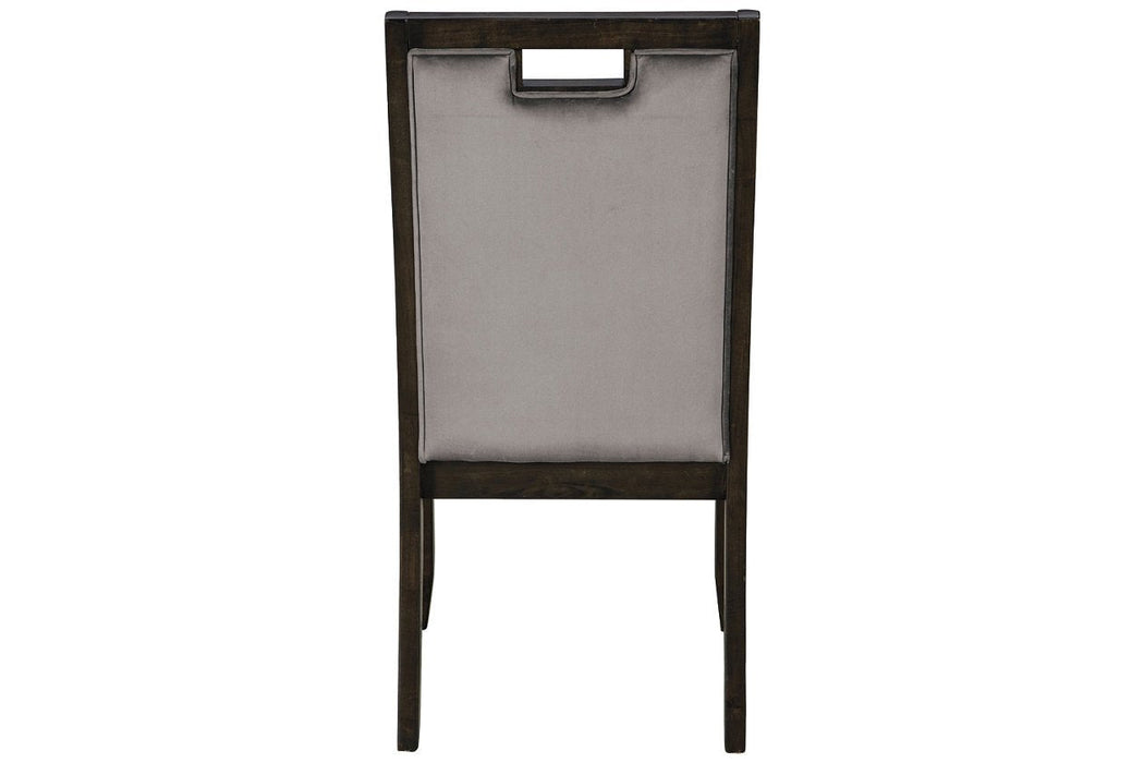 Hyndell Gray/Dark Brown Dining Chair (Set of 2) - D731-01 - Gate Furniture