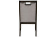 Hyndell Gray/Dark Brown Dining Chair (Set of 2) - D731-01 - Gate Furniture