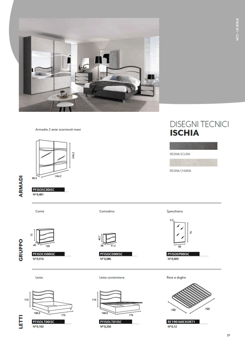 Ischia Bedroom Set - Gate Furniture