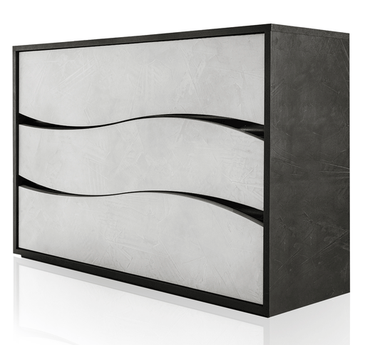 Ischia Dresser/ Mirror Set - In Stock Furniture