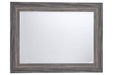 jACEE Antique Gray Accent Mirror - A8010218 - Gate Furniture