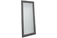 Jacee Antique Gray Floor Mirror - A8010219 - Gate Furniture