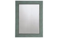 Jacee Antique Teal Accent Mirror - A8010220 - Gate Furniture