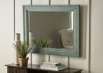 Jacee Antique Teal Accent Mirror - A8010220 - Gate Furniture