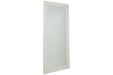 Jacee Antique White Floor Mirror - A8010217 - Gate Furniture