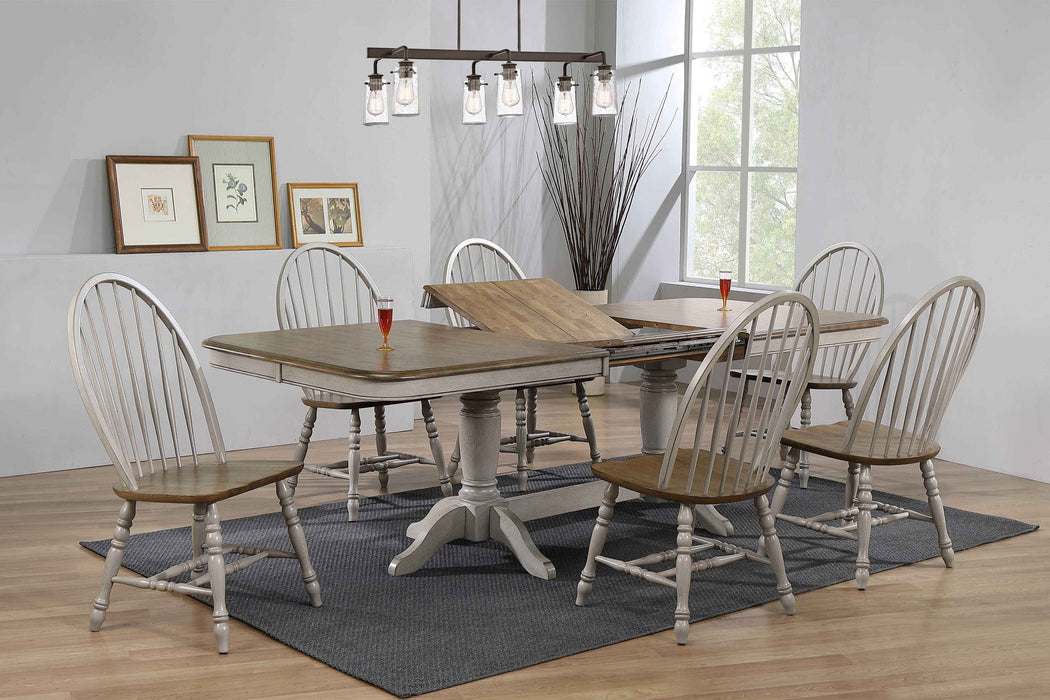 Jack Gray/Brown Dining Room Set - Gate Furniture