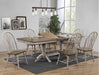 Jack Gray/Brown Keyhole Dining Room Set - Gate Furniture