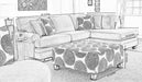 Jamba Black Sectional - JAMBABLACK-SEC - Gate Furniture