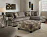 Jamba Mercury Smoke Sectional - Gate Furniture