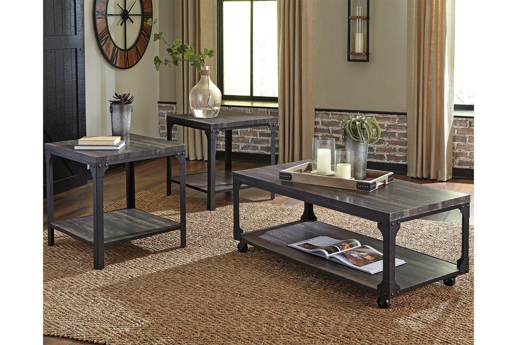 Jandoree Brown/Black Table (Set of 3) - T108-13 - Gate Furniture