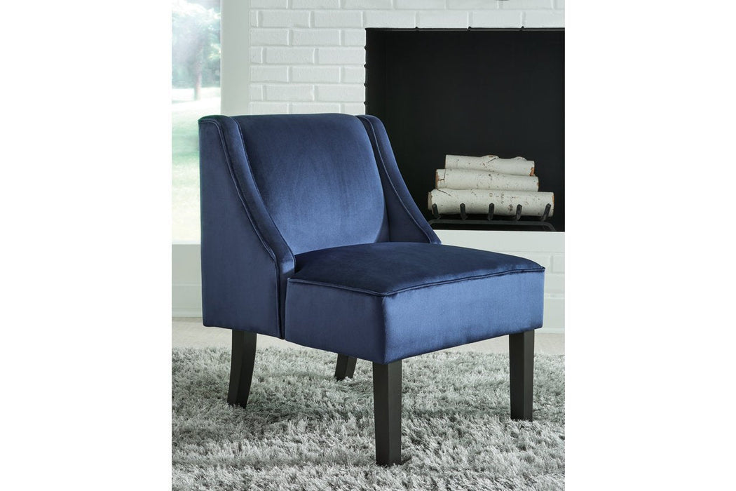 Janesley Navy Accent Chair - A3000140 - Gate Furniture