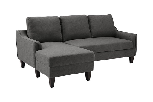 Jarreau Gray Sofa Chaise Sleeper - 1150271 - Gate Furniture