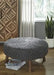 Jassmyn Charcoal Oversized Accent Ottoman - A3000216 - Gate Furniture