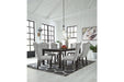 Jeanette Black Dining Table - D702-25 - Gate Furniture