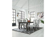 Jeanette Black Dining Table - D702-25 - Gate Furniture