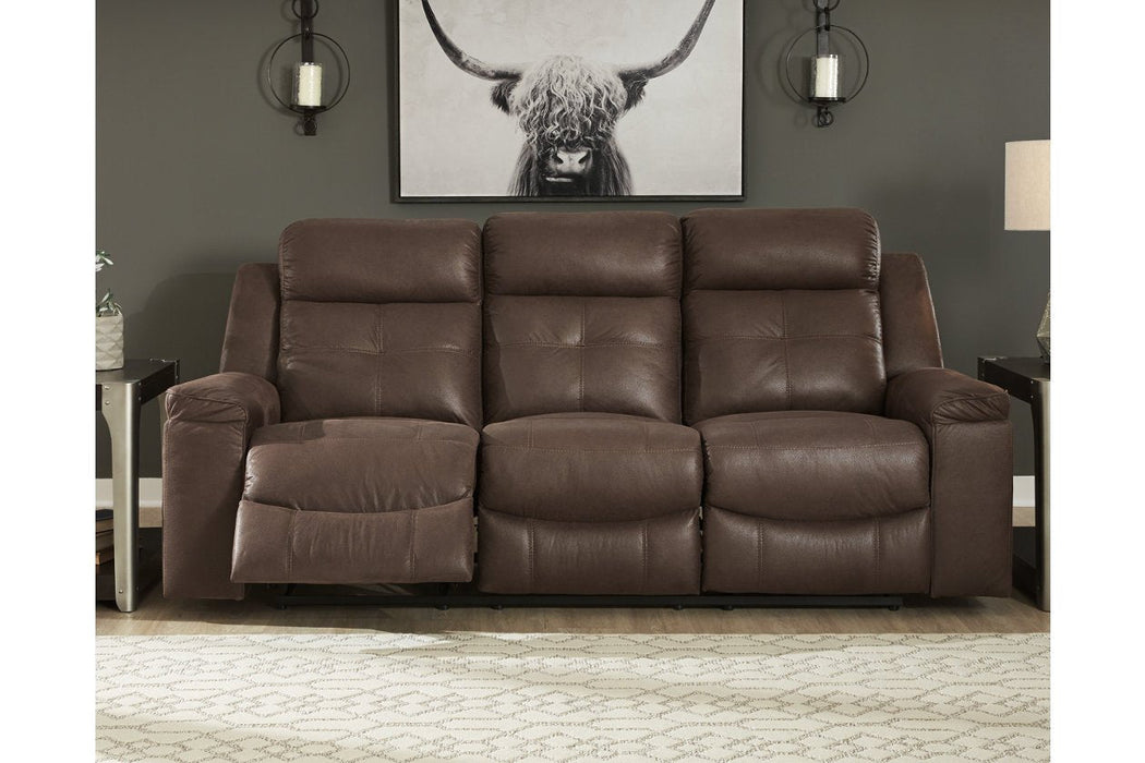 Jesolo Coffee Reclining Sofa - 8670488 - Gate Furniture