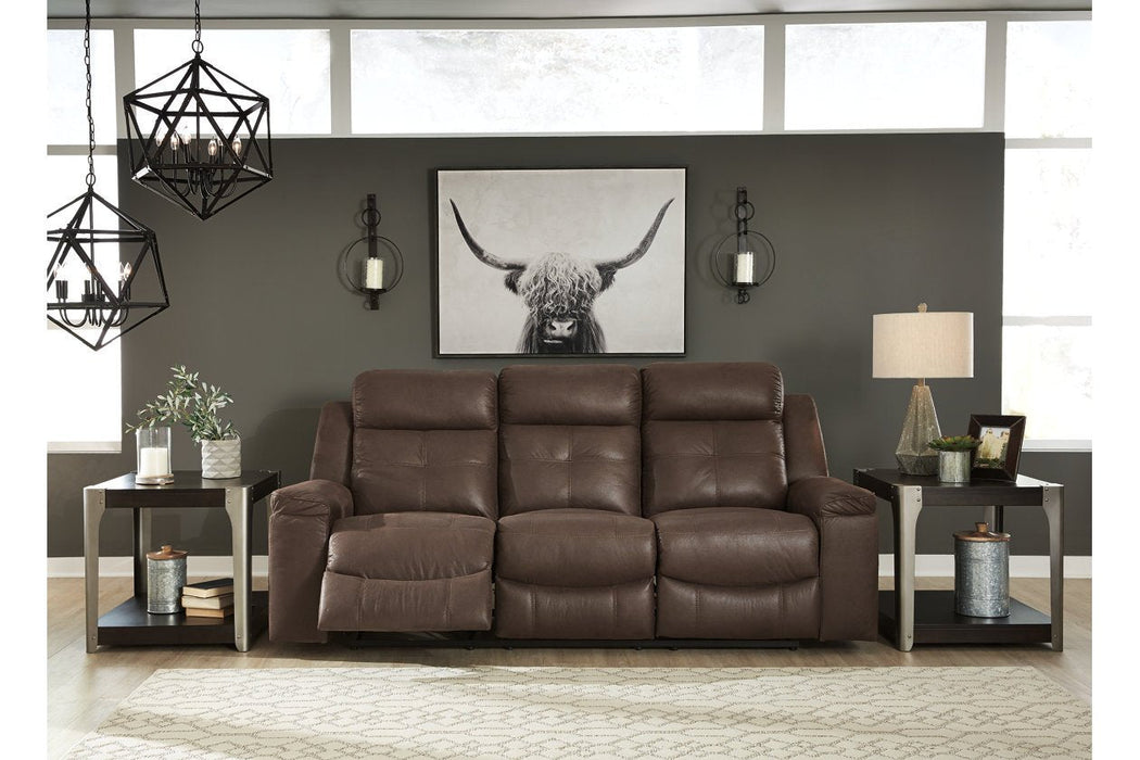 Jesolo Coffee Reclining Sofa - 8670488 - Gate Furniture