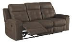 Jesolo Coffee Reclining Sofa - 8670488 - Gate Furniture