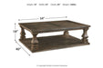 Johnelle Gray Coffee Table - T776-1 - Gate Furniture