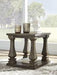 Johnelle Gray End Table - T776-3 - Gate Furniture