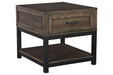 Johurst Grayish Brown End Table - T444-3 - Gate Furniture