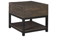 Johurst Grayish Brown End Table - T444-3 - Gate Furniture